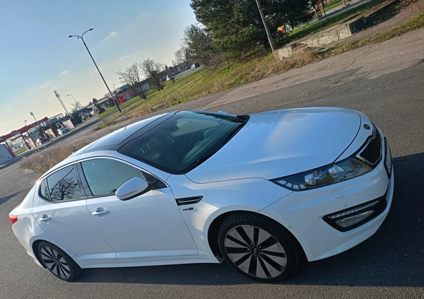 Kia Optima cena 49999 przebieg: 176000, rok produkcji 2013 z Łódź małe 232